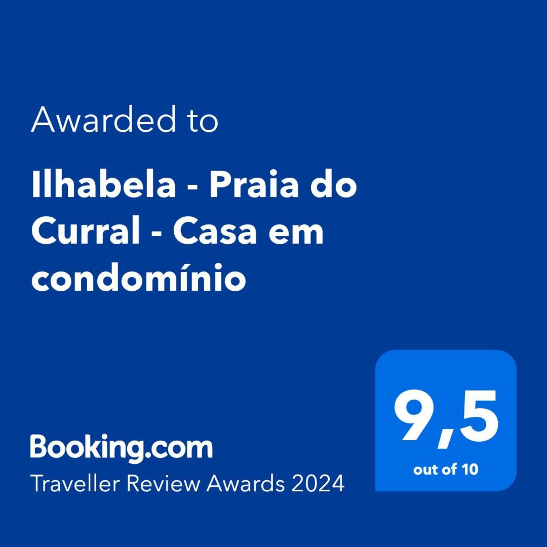 Ilhabela - Praia Do Curral - Casa Em Condominio Eksteriør bilde